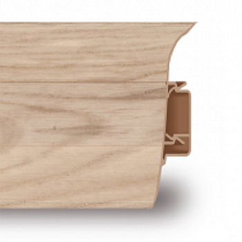 Пластиковый плинтус Aberhof 60 Дуб Портовый 60 х 20,5 х 2500